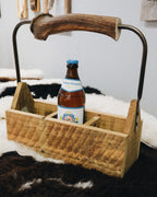 Biertragl mit Hirschhorngriff