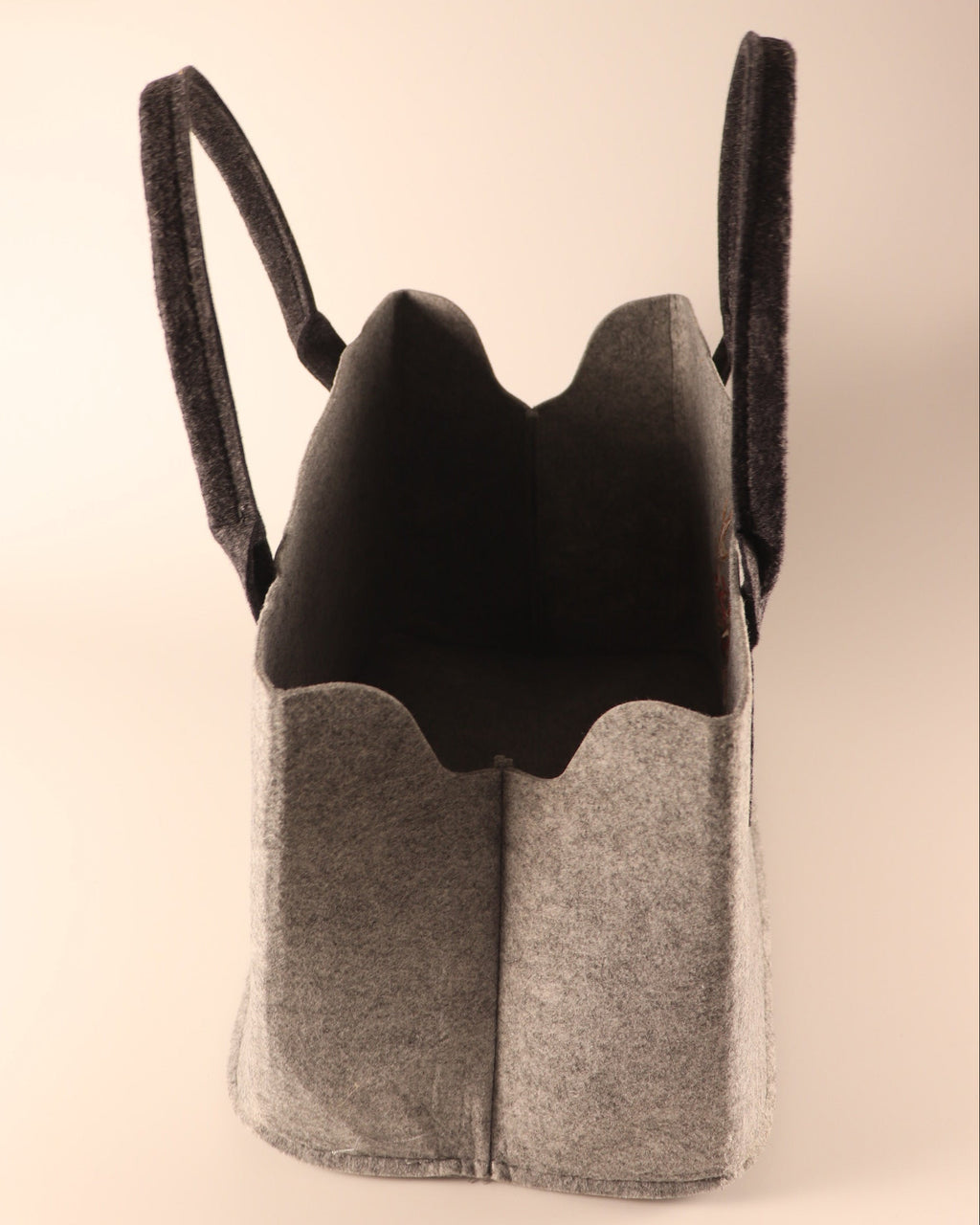 Filztasche Hirsch mit Blumen