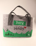 Filztasche Bergsüchtig
