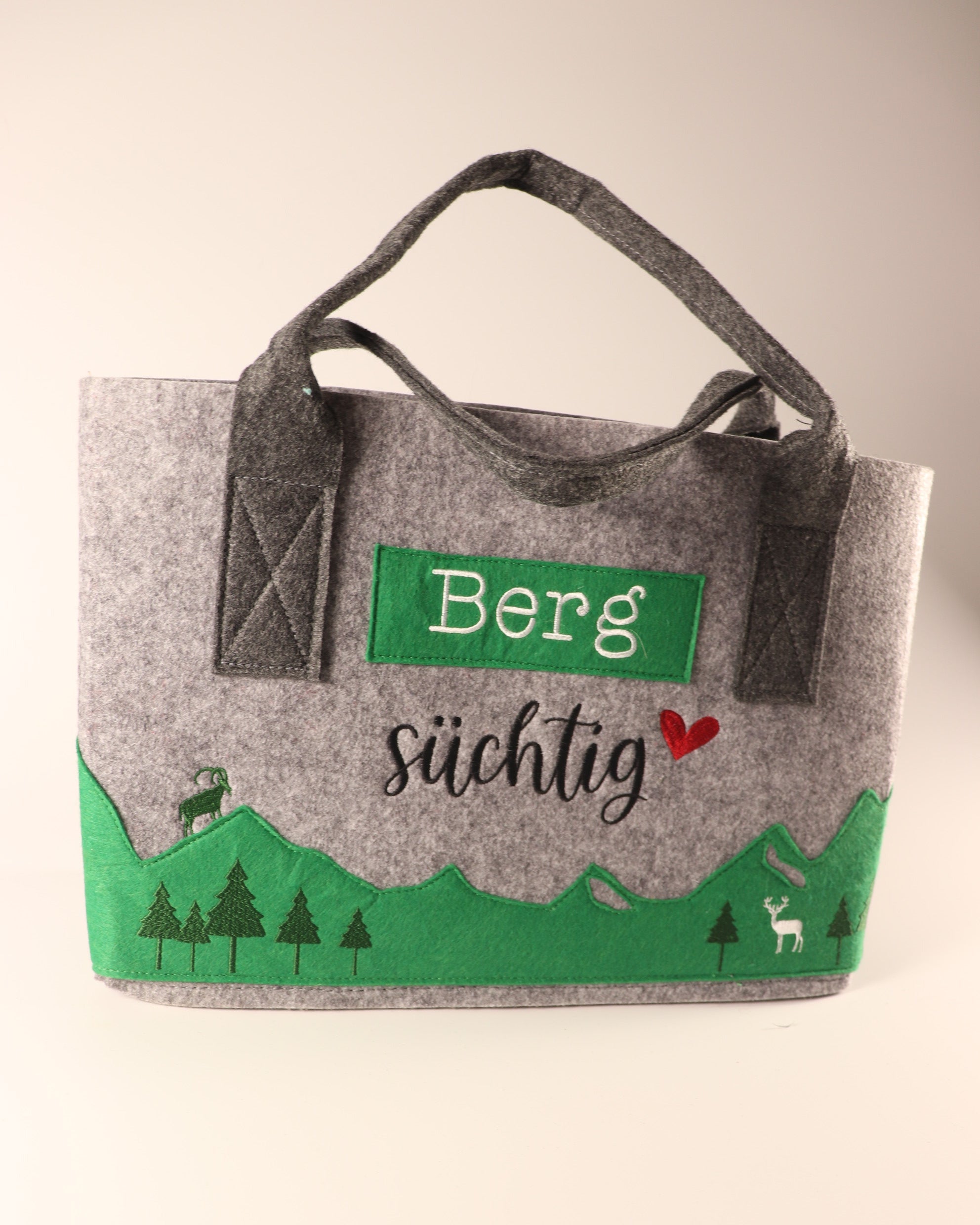 Filztasche Bergsüchtig