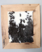 Kaninchen Fell im Altholzbilderrahmen