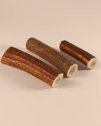 3 Hornstücke Geweihstücke