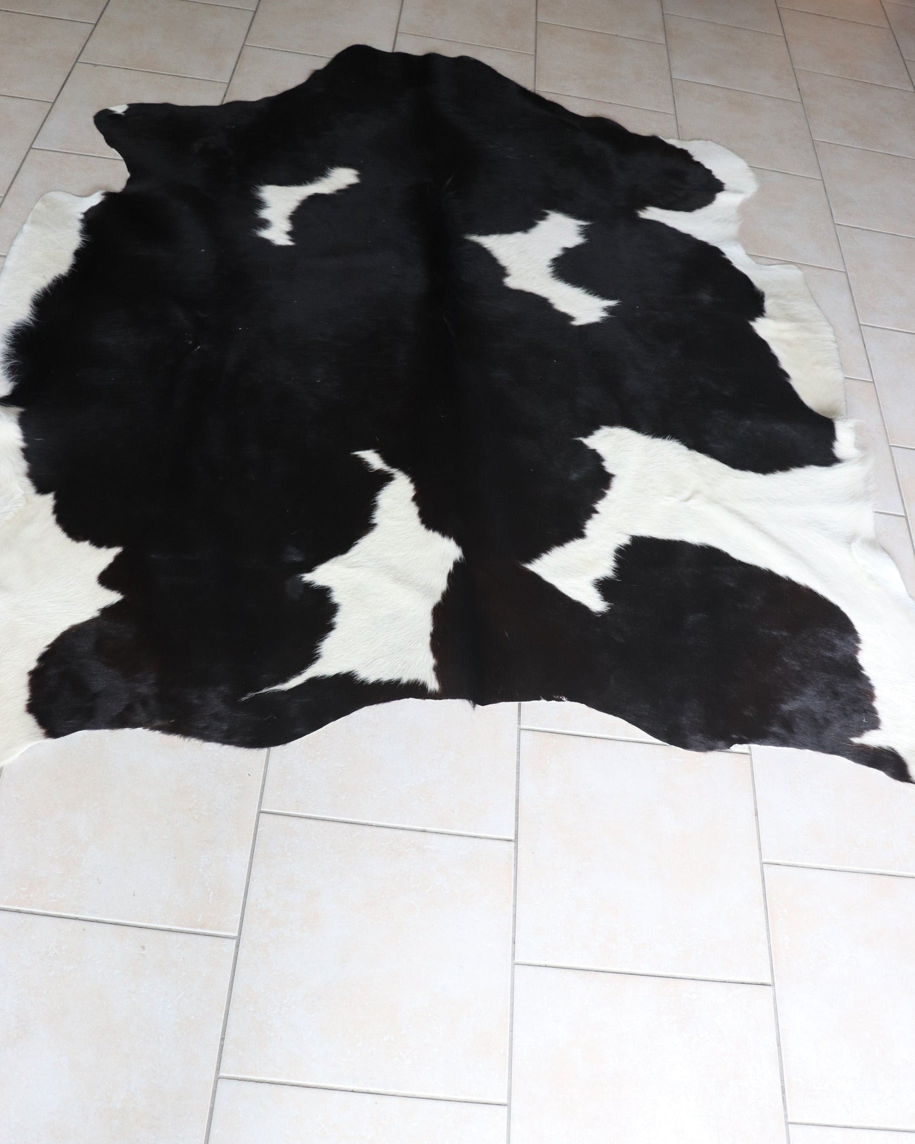 Kuhfell schwarz weiß