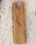 Türkeil aus Holz mit Bärenkopf
